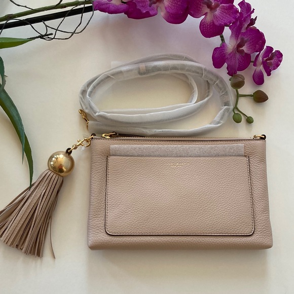 Tory Burch Handbags - Tory Burch Leather Tassel Cross Body